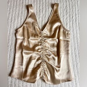 H&M Ruched V-Neck Camisole